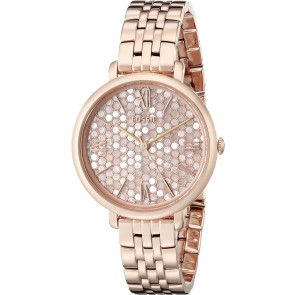 Bracelet de montre Fossil ES3804 Acier inoxydable Rosé 14mm